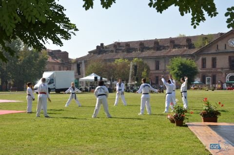 Manifestazione sportiva alla Cittadella