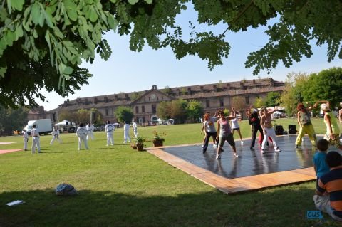 Manifestazione sportiva alla Cittadella