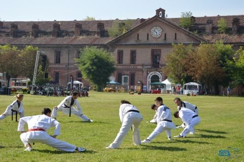 Manifestazione sportiva alla Cittadella