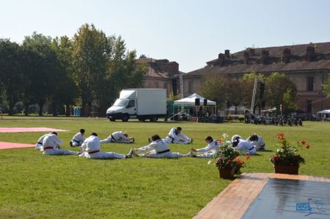 Manifestazione sportiva alla Cittadella