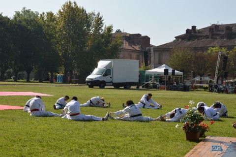 Manifestazione sportiva alla Cittadella