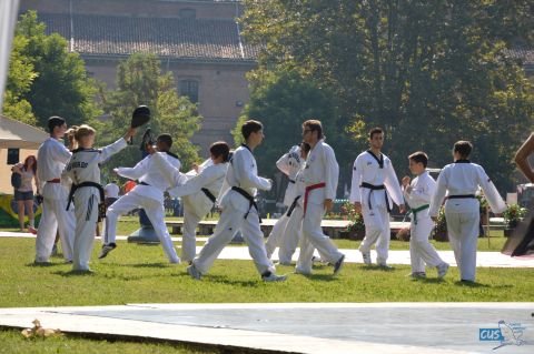 Manifestazione sportiva alla Cittadella