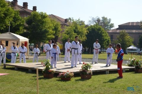 Manifestazione sportiva alla Cittadella