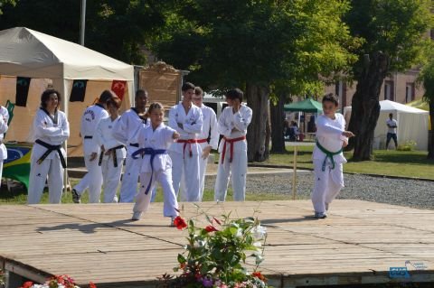 Manifestazione sportiva alla Cittadella