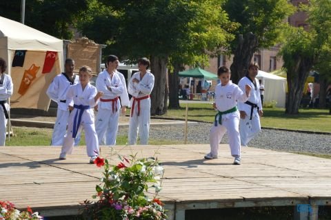 Manifestazione sportiva alla Cittadella