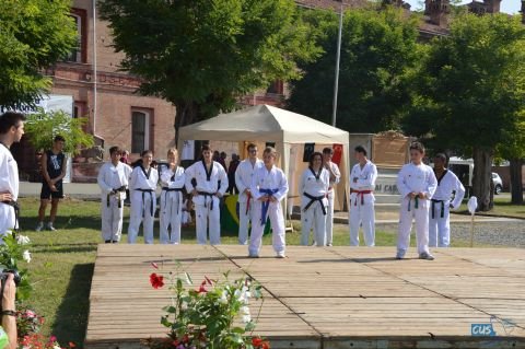 Manifestazione sportiva alla Cittadella