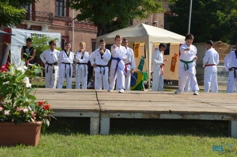 Manifestazione sportiva alla Cittadella