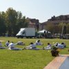 Manifestazione sportiva alla Cittadella