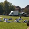 Manifestazione sportiva alla Cittadella