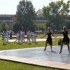 Manifestazione sportiva alla Cittadella