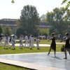 Manifestazione sportiva alla Cittadella