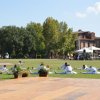 Manifestazione sportiva alla Cittadella